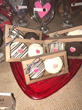 Load image into Gallery viewer, Chocolate Covered Oreo Heart Duo Box
