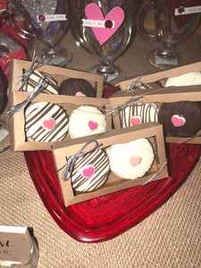 Chocolate Covered Oreo Heart Duo Box