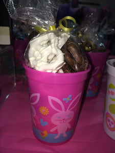 Easter Kid Cup Filled with Sweets